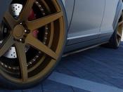 Side Skirts Diffusers Mercedes S-class W221 Long - Maxton Design Ireland image