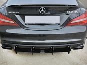 Rear Diffuser V.2 Mercedes CLA A45 AMG C117 Facelift (2017-UP) - Maxton Design Ireland image