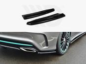 Rear Side Splitters Mercedes-Benz CLA C117 AMG-Line Facelift - Maxton Design Ireland image
