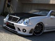 Front Splitter Mercedes CLK W208 (For ME-CLK-208-AMG204-F1 Bumper) - Maxton Design Ireland image