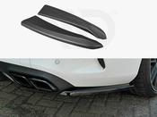Rear Side Splitters Mercedes C 205 63 AMG Coupe (2016-2018) - Maxton Design Ireland image