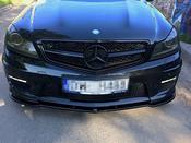 Front Splitter Mercedes-Benz C63 AMG Sedan / Estate W204 / S204 Facelift - Maxton Design Ireland image