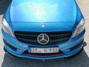 Front Splitter Mercedes A-Class W176 AMG-Line Pre-Facelift (2013-2015) - Maxton Design Ireland image
