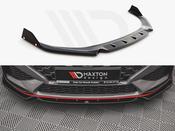 Front Splitter V.1 + Flaps Hyundai I30 N Hatchback / Fastback Mk3 Facelift - Maxton Design Ireland image