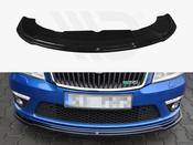 Front Splitter V.2 Skoda Octavia MK2 VRS Facelift (2008-2013) - Maxton Design Ireland image