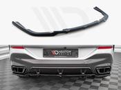Central Rear Splitter (Vertical Bars) V.1 BMW X6 M-Pack G06 - Maxton Design Ireland image