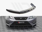 Front Splitter V.1 Seat Leon FR / Cupra MK3 (2012-2016) - Maxton Design Ireland image