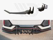 Street PRO Rear Diffuser V.2 Honda Civic X Type R - Maxton Design Ireland image