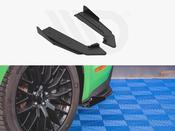 Street PRO Rear Side Splitters V.1 + Flaps Ford Mustang GT Mk6 Facelift - Maxton Design Ireland image