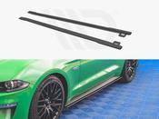 Street PRO Side Skirts Diffusers V.1 Ford Mustang GT Mk6 Facelift - Maxton Design Ireland