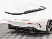 Rear Splitter (Vertical Bars) V.1 Mercedes A 35 AMG Sedan V177 - Maxton Design Ireland image