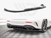 Rear Splitter (Vertical Bars) V.2 Mercedes A 35 AMG Sedan V177 - Maxton Design Ireland image
