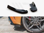 Rear Side Splitters V.3 (For rear valance v.2) Ford Focus Hatchback ST Mk4 - Carbon Look - Maxton Design Ireland