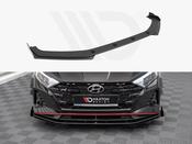 Street PRO Front Splitter V.1 + Flaps Hyundai I20 N Mk3 - Maxton Design Ireland
