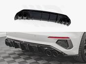 Rear Valance + Exhaust Ends Imitation Audi A3 S-Line Sportback 8Y - Maxton Design Ireland