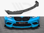 Street PRO Front Splitter V.1 + Flaps BMW M2 Competition F87 - Maxton Design Ireland