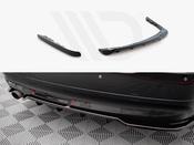 Central Rear Splitter (Vertical Bars) BMW 3 Sedan E90 - Maxton Design Ireland image