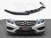 Front Splitter V.2 Mercedes E Amg-Line Sedan W212 Facelift (2012-2016) - Maxton Design Ireland image