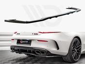 Rear Splitter (Vertical Bars) Mercedes-AMG C 63AMG Coupe AMG Aero Pack C205 Facelift - Maxton Design Ireland image
