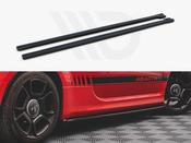 Side Skirts Diffusers Fiat 500 Abarth Mk1 Facelift (2016-UP) - Maxton Design Ireland image
