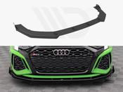 Street PRO Front Splitter V.1 + Flaps Audi RS3 8Y Sedan - Maxton Design Ireland image