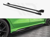 Street PRO Side Skirts Diffusers + Flaps Audi RS3 Sedan 8Y - Maxton Design Ireland image