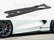 Side Skirts Diffusers Chevrolet Corvette C8 - Maxton Design Ireland image