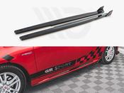 Side Skirts Diffusers V.1 + Flaps Toyota Corolla GR Sport Hatchback XII - Maxton Design Ireland