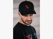 Baseball CAP - Black/red/black - Maxton Design Ireland image
