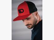 Baseball CAP (Snapback) - Red - Maxton Design Ireland image