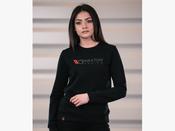 Classic Jumper Womens - Black - Maxton Design Ireland