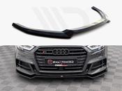 Front Splitter V.2 Audi S3 / A3 S-Line Sportback 8V Facelift - Maxton Design Ireland image