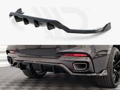 Central Rear Splitter (Vertical Bars) BMW X6 M Sport F16 - Maxton Design Ireland image