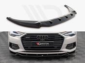 Front Splitter V.2 Audi A6 C8 - Maxton Design Ireland image