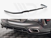 Central Rear Splitter (Vertical Bars) V.3 BMW X6 M-Pack G06 - Maxton Design Ireland image