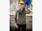 Maxton Icon Hoodie Womens - Khaki - Maxton Design Ireland