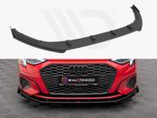 Street PRO Front Splitter + Flaps Audi A3 8Y - Maxton Design Ireland image
