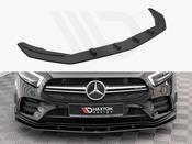 Street PRO Front Splitter Mercedes A35 AMG / AMG-Line Aero Pack W177 - Maxton Design Ireland image
