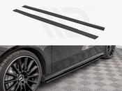 Street PRO Side Skirts Diffusers Mercedes A35 AMG / AMG-Line Aero Pack W177 - Maxton Design Ireland image