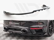 Rear Splitter (Vertical Bars) Porsche 911 Turbo S 992 - Maxton Design Ireland image