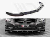 Front Splitter V.1 Mercedes-Benz C Coupe / Sedan / Estate AMG-Line C204 / W204 Facelift / S204 Facelift - Maxton Design Ireland image
