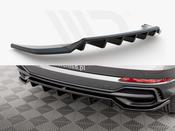Central Rear Splitter (Vertical Bars) Audi Q3 S-Line F3 - Maxton Design Ireland