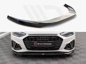 Front Splitter V.2 Audi A4 S-Line / S4 B9 Facelift - Maxton Design Ireland image