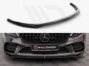 Front Splitter V.1 Mercedes-Benz C AMG Line Sedan / Coupe / Estate W205 / C205 / S205 Facelift - Maxton Design Ireland image