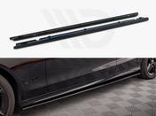 Side Skirts Diffusers Mercedes-Benz C43 / C AMG-Line Sedan / Estate W205 / S205 Facelift - Maxton Design Ireland image