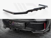 Central Rear Splitter (Vertical Bars) BMW 7 M-Pack G70 - Maxton Design Ireland image