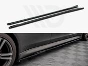 Side Skirts Diffusers V.1 Porsche Panamera / Panamera Diesel / Panamera Turbo 970 - Maxton Design Ireland image