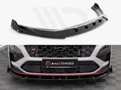 Front Splitter V.2 + Flaps Hyundai Kona N Mk1 - Maxton Design Ireland image