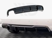 Rear Valance Audi A5 8T Facelift (Version with dual exhausts on one side) - Maxton Design Ireland