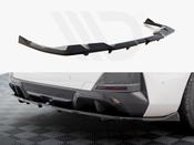 Central Rear Splitter (Vertical Bars) V.2 BMW i4 M-Pack G26 - Maxton Design Ireland image